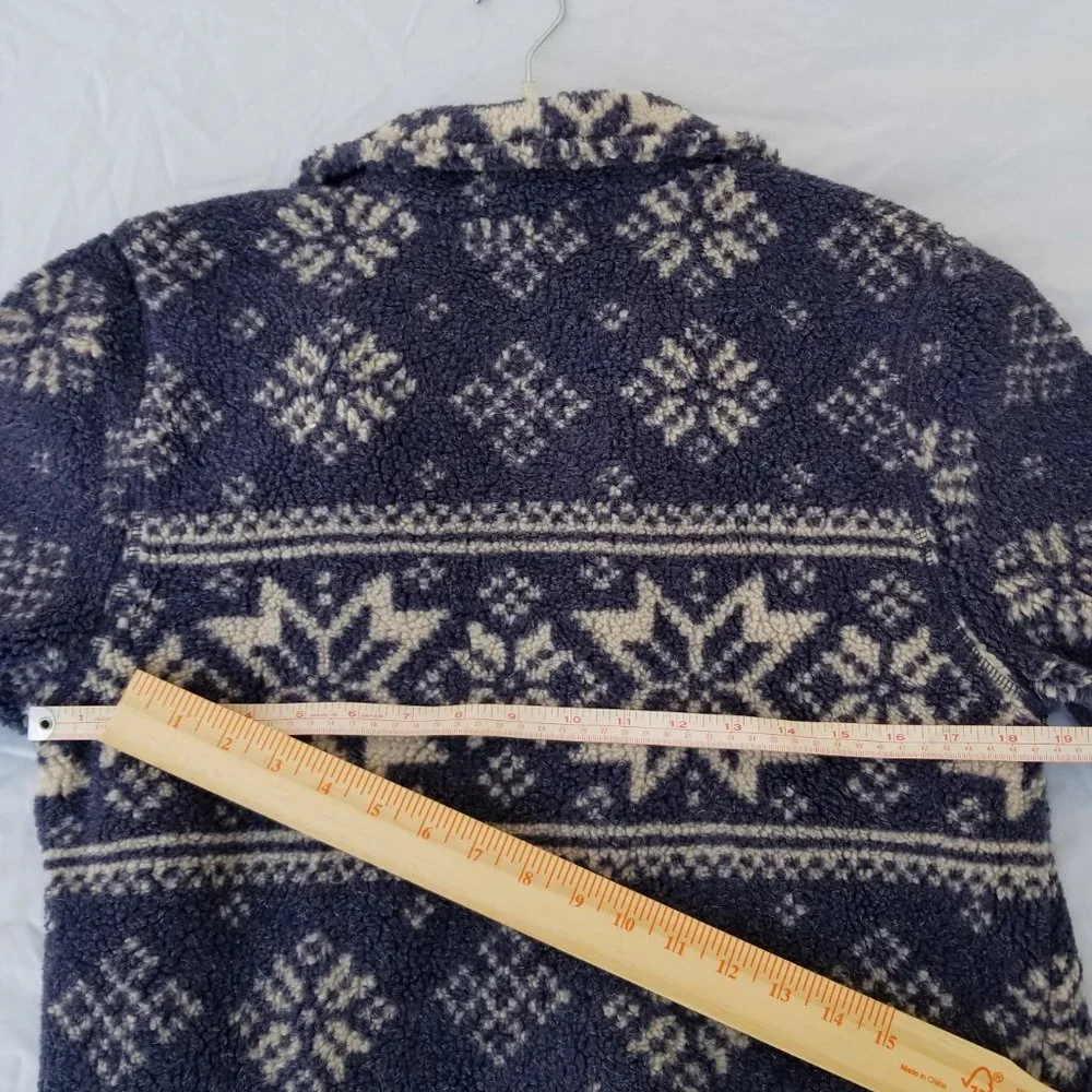 Women’s White Stag Cardigan Sweater Blue and White Ladies size S - Picture 5 of 9